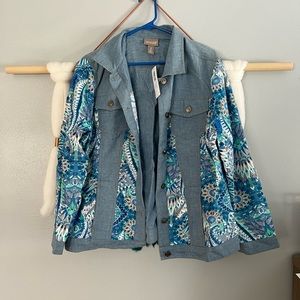 Chico’s Size 3 Women’s Print Blouse